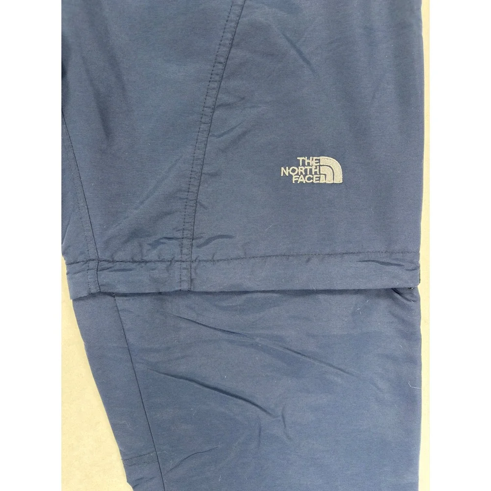 The North Face Flight Series Convertible Hiking Pants Navy Blue Omni Dry Mens M